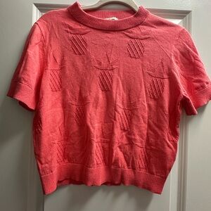 NWOT kate spade Pink Crew Neck Sweater